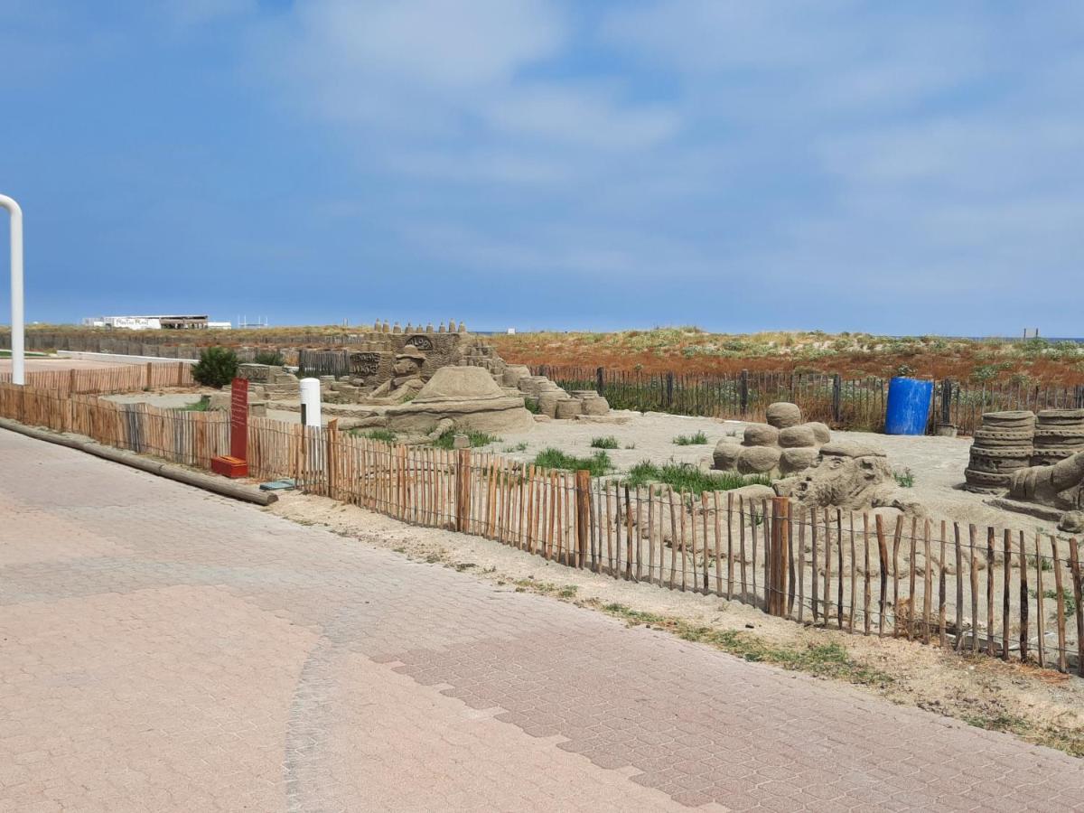 Appartement Vue Mer, Acces Direct Plage, Parking Privatif Le Barcarès Eksteriør billede