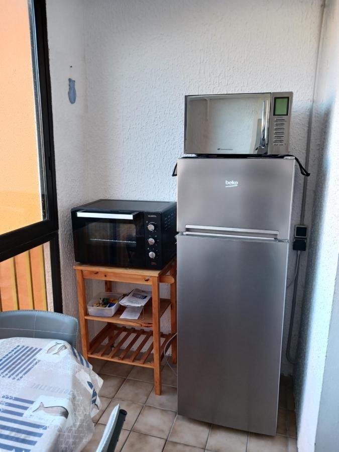 Appartement Vue Mer, Acces Direct Plage, Parking Privatif Le Barcarès Eksteriør billede