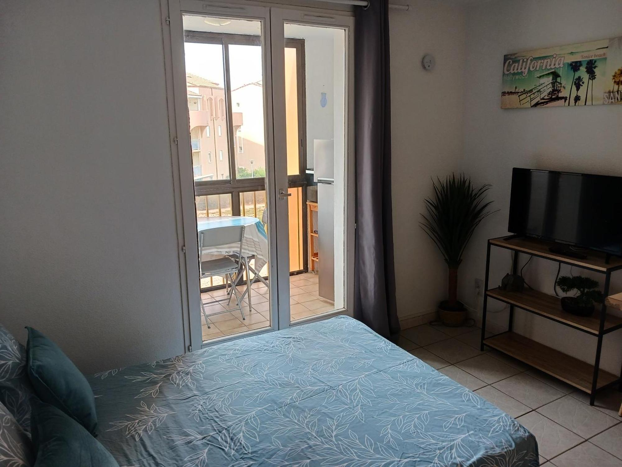 Appartement Vue Mer, Acces Direct Plage, Parking Privatif Le Barcarès Eksteriør billede