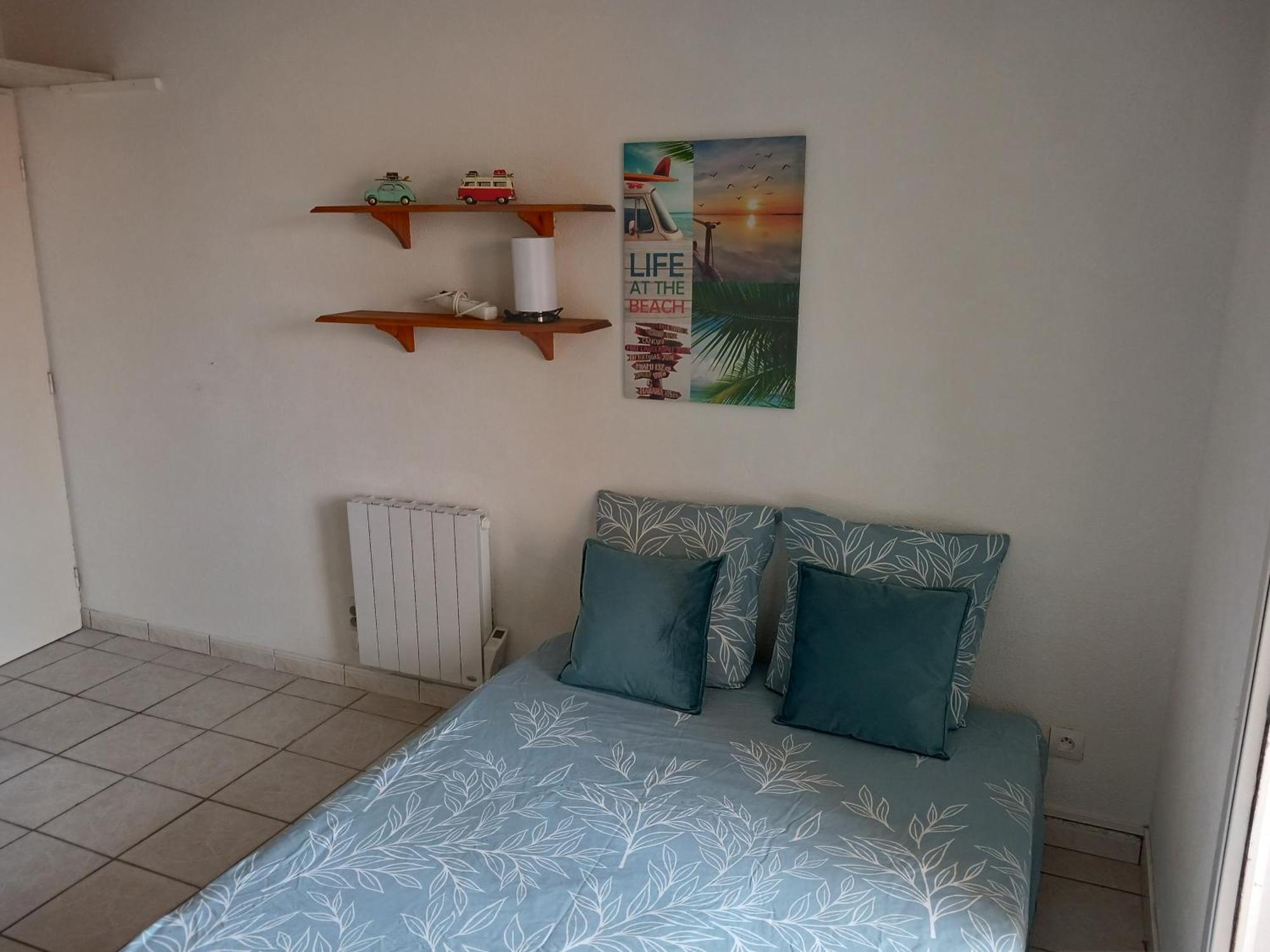 Appartement Vue Mer, Acces Direct Plage, Parking Privatif Le Barcarès Eksteriør billede